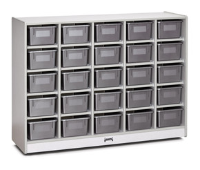 25 Cubbie-Tray Mobile Storage- with Trays 25 Cubbie-Tray Mobile Storage- with Trays