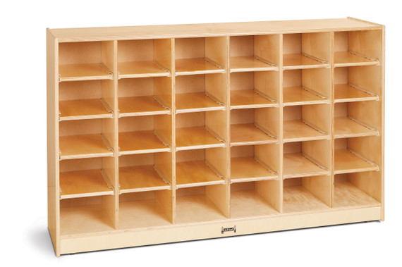 30 Cubbie-Tray Mobile Storage - without Trays