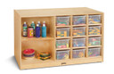 Mobile Storage Island - with Clear Trays (Thumbnail)