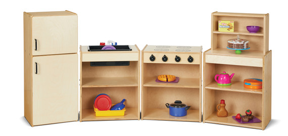 Young Time Play Kitchen 4 Piece Set