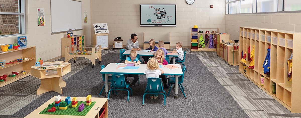 Classroom with Jonti-Craft products