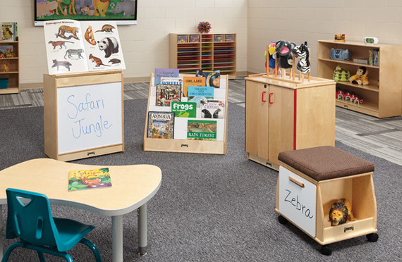 Media Cart in Classroom